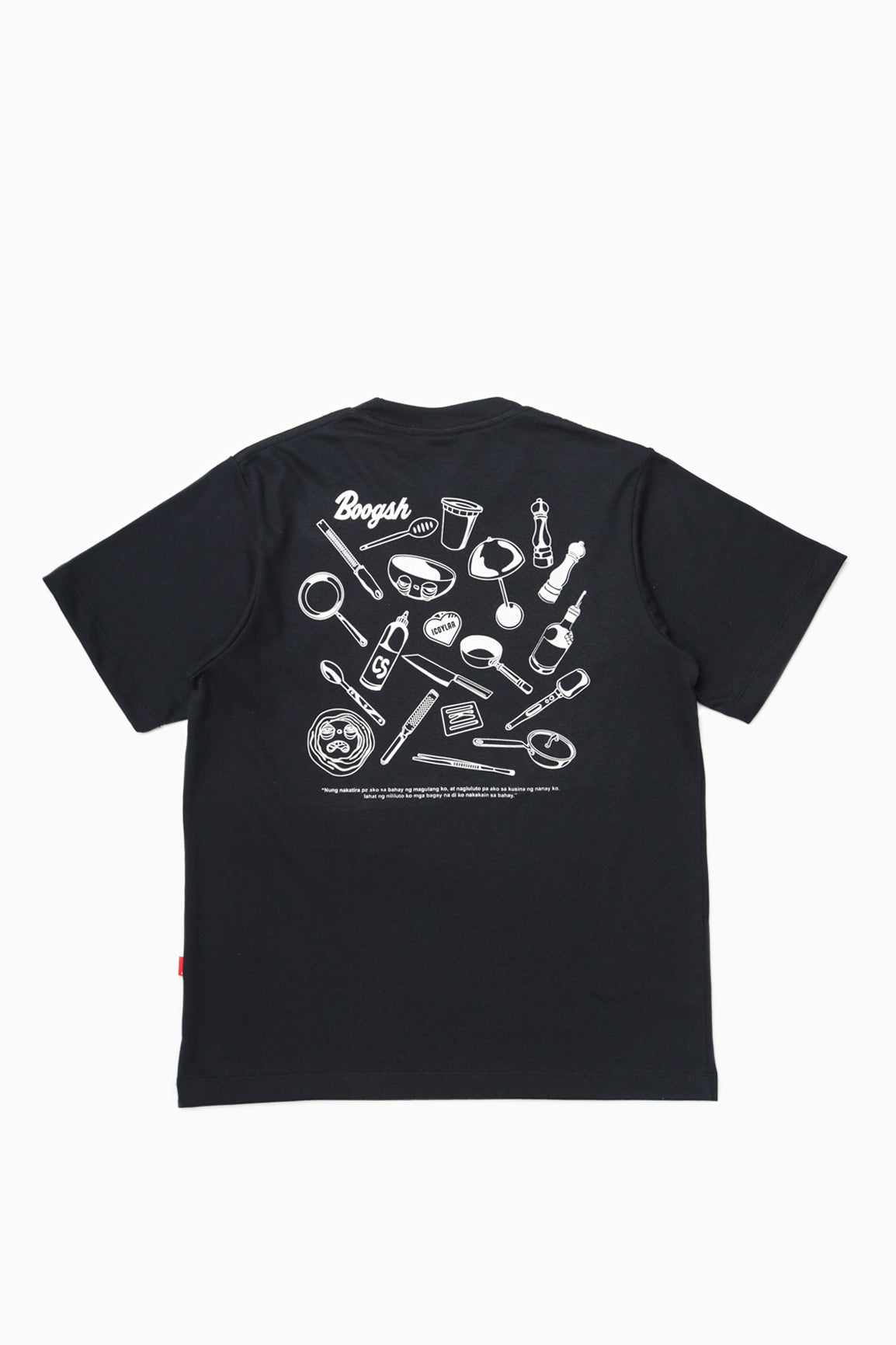 Boogsh Heavy Jersey Tee - Black