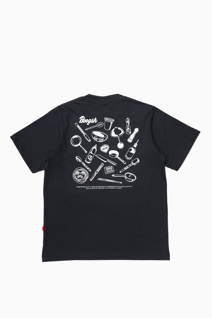 Boogsh Heavy Jersey Tee - Black