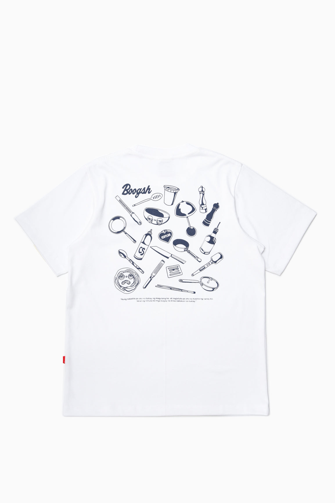 Boogsh Heavy Jersey Tee - White