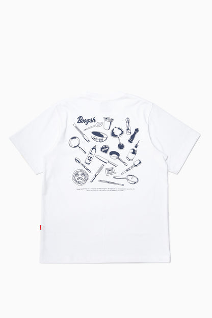 Boogsh Heavy Jersey Tee - White