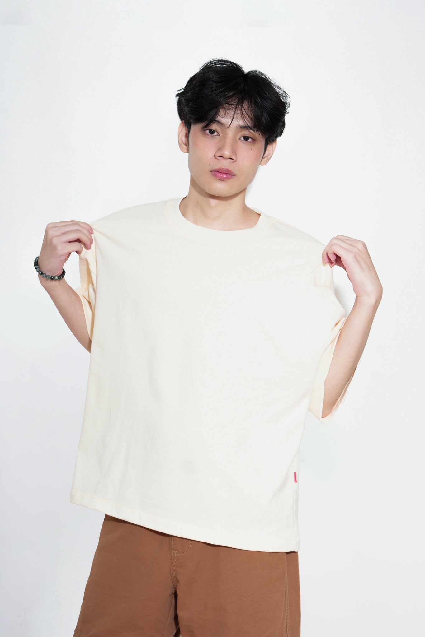 Tempo Heavy Jersey Cropped Tee - Afterglow