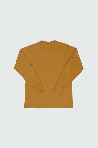 L/S Curry Suede Tee