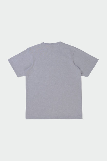 S/S Heather Grey Pocket T-S