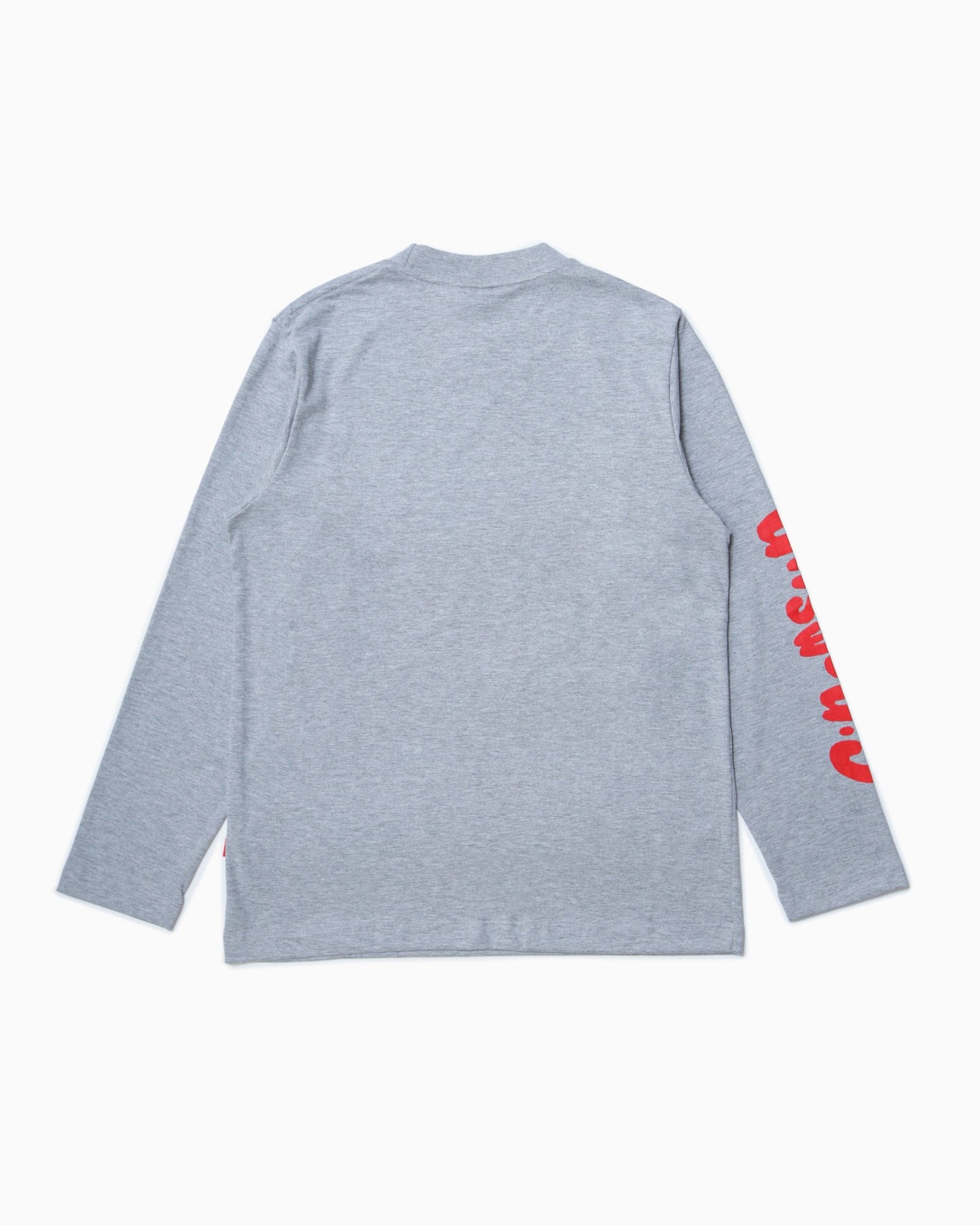 Director Graphic Long Sleeve Cotton Tee - Heather