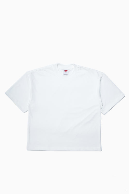 Tempo Heavy Jersey Cropped Tee - Ivory