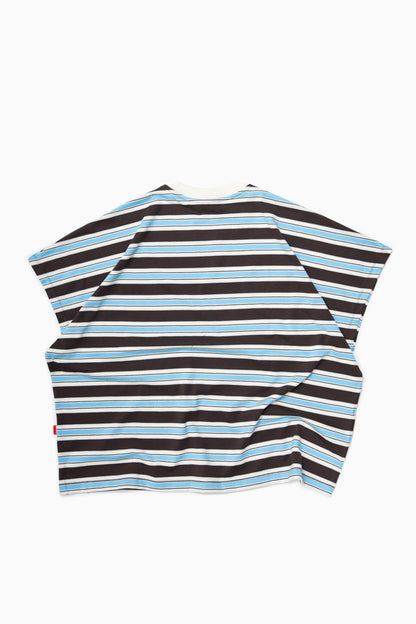 Cotton Stripes Metro Presko - Sky