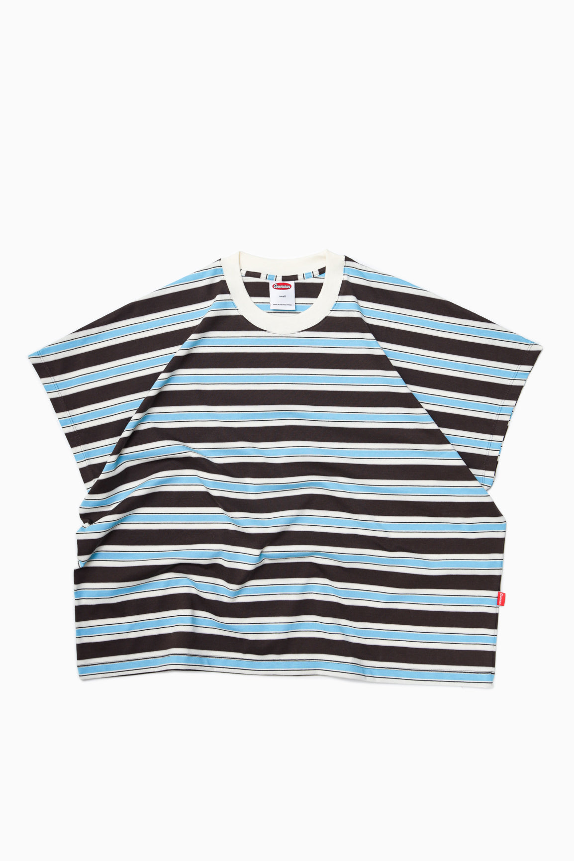 Cotton Stripes Metro Presko - Sky