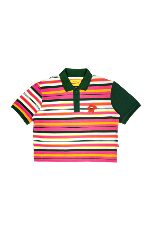 Sapink-Sapink Cropped Polo