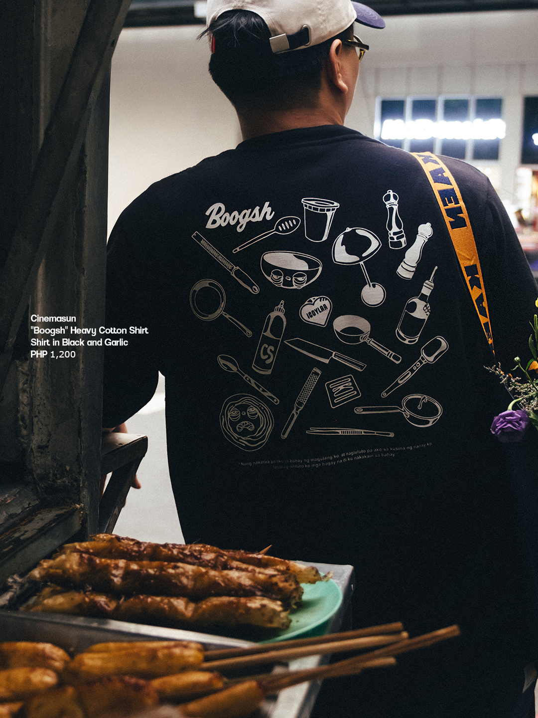 Matabang Na Iced Tea Gang Cap - Latte/Navy